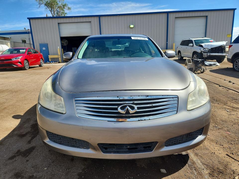 2008 Infiniti G35 VIN JNKBV61F78M254243 COPART salvage auction — REAR END, ST, sold $1,350 on 2026-07-13 (photo 5)