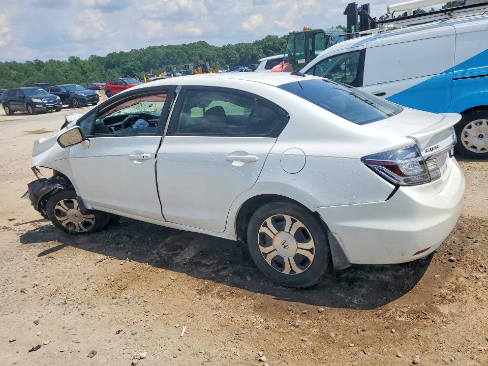 2015 Honda Civic VIN 19XFB4F28FE001434 COPART salvage auction — FRONT END, Ga - Certificate Of Title, sold $275 on 2026-07-02 (photo 2)