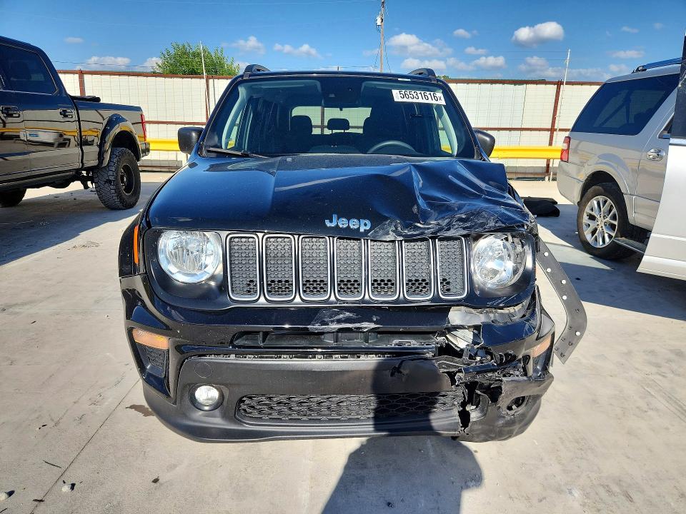2022 Jeep Renegade VIN ZACNJDB10NPN86553 COPART salvage auction — FRONT END, Tx - Salvage Vehicle Title, sold $3,650 on 2026-08-04 (photo 5)