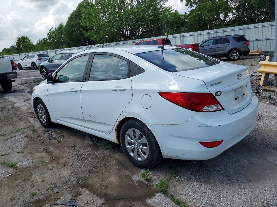 2015 Hyundai Accent VIN KMHCT4AE3FU919235 COPART salvage auction — SIDE, In - Cert Of Title-Salvage Title, sold $450 on 2026-07-13 (photo 2)