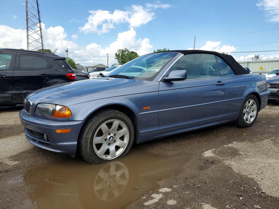 2000 BMW 3 series VIN WBABR3341YEA82186 COPART salvage auction — NORMAL WEAR, In - Cert Of Title-Salvage Title, sold $675 on 2026-08-03 (photo 1)