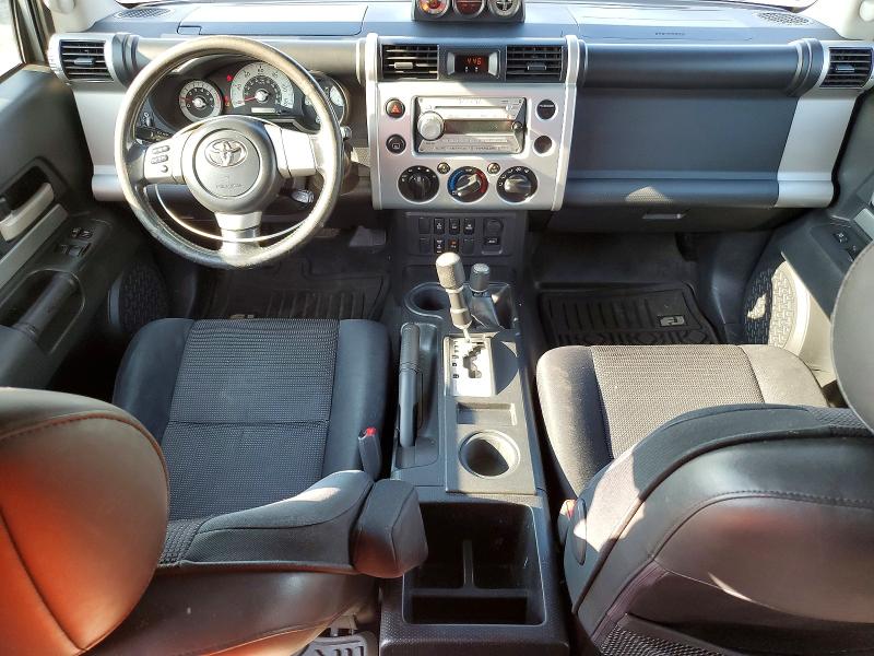 2008 Toyota Fj cruiser VIN JTEBU11F280106480 COPART salvage auction — FRONT END, Va - Certificate Of Title, sold $3,950 on 2026-07-15 (photo 8)