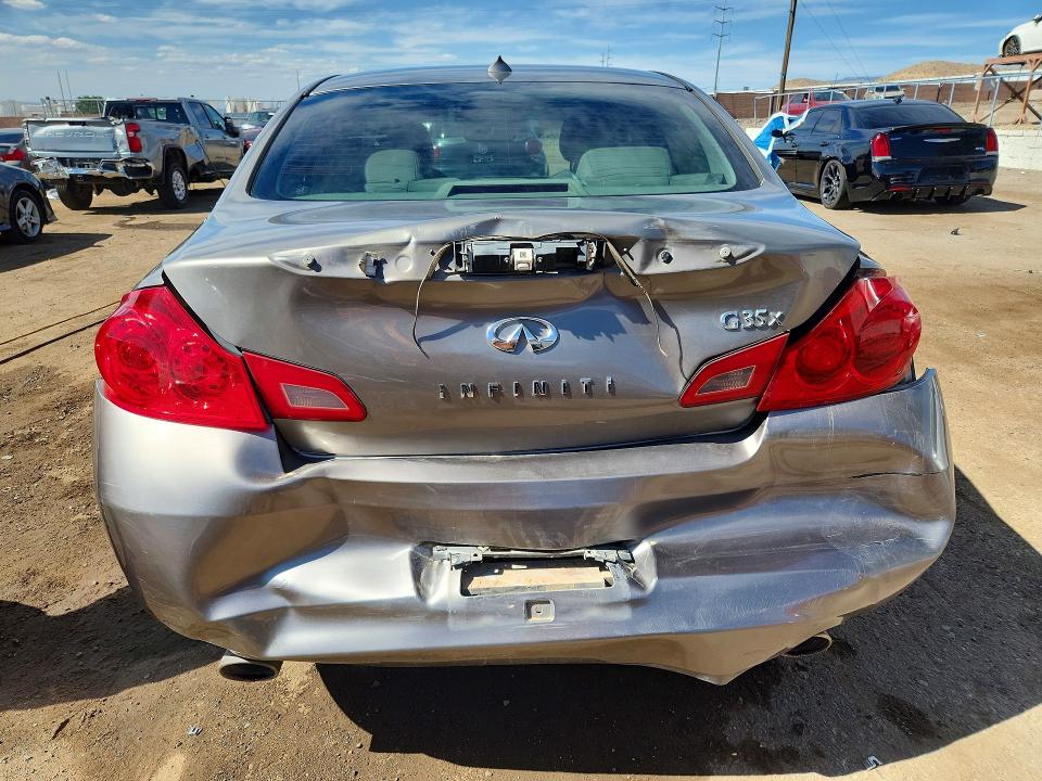 2008 Infiniti G35 VIN JNKBV61F78M254243 COPART salvage auction — REAR END, ST, sold $1,350 on 2026-07-13 (photo 6)