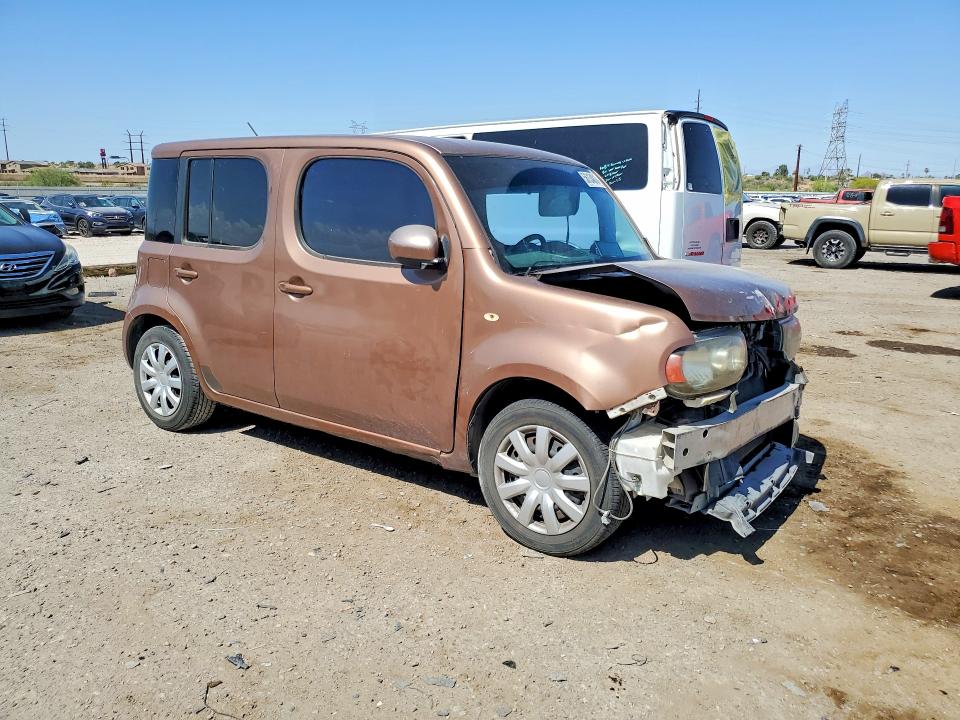 2011 Nissan Cube VIN JN8AZ2KR9BT206120 COPART salvage auction — FRONT END, AZ - CERT OF TITLE - SALVAGE, sold $575 on 2026-07-24 (photo 4)