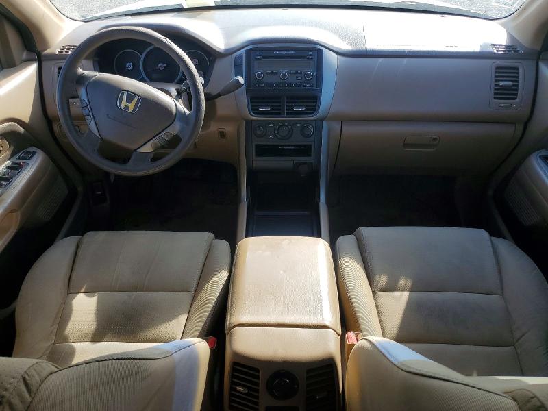 2008 Hond Pilot VIN 5FNYF28228B005720 COPART salvage auction — MINOR DENT/SCRATCHES, CT, sold $550 on 2026-07-09 (photo 8)