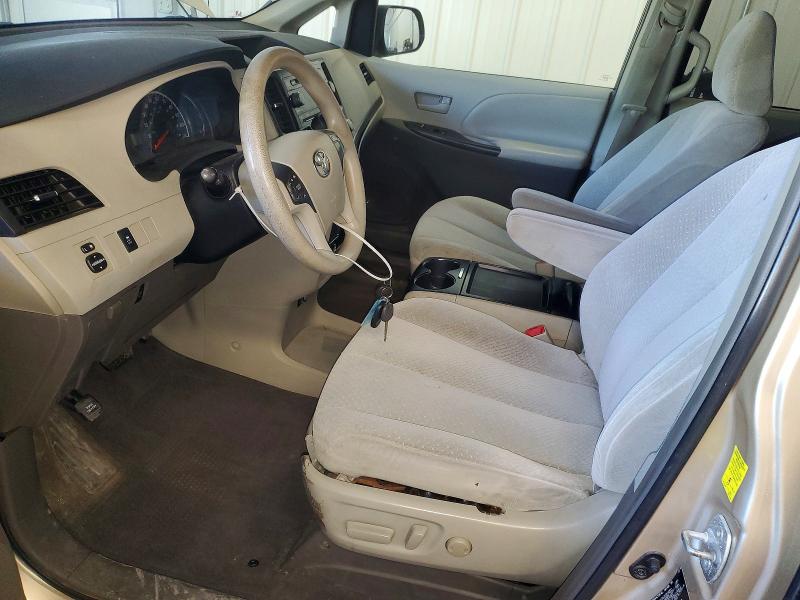 2011 Toyota Sienna VIN 5TDKK3DC7BS008699 COPART salvage auction — MECHANICAL, Wv - Certificate Of Title, sold $2,950 on 2026-07-31 (photo 7)
