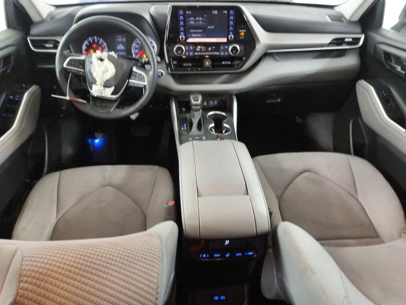 2022 Toyota Highlander VIN 5TDBZRBH0NS253457 COPART salvage auction — FRONT END, Ca - Certificate Of Title, sold $14,700 on 2026-07-09 (photo 8)