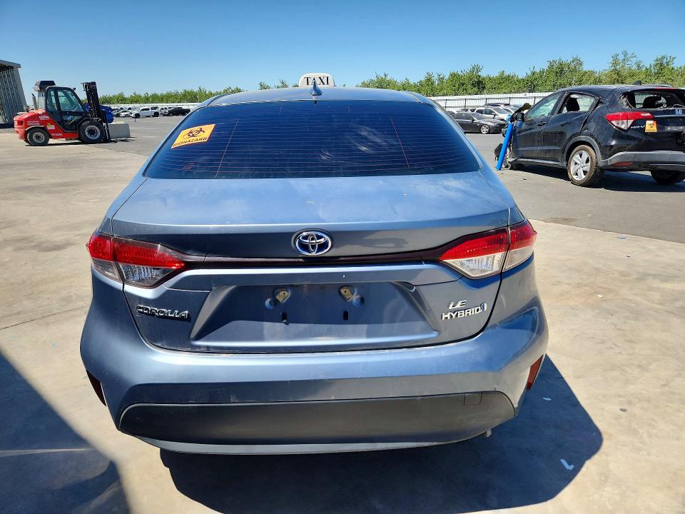 2024 Toyota Corolla VIN JTDBCMFE5RJ016390 COPART salvage auction — SIDE, CA - CERTIFICATE OF TITLE, sold $7,500 on 2026-07-09 (photo 6)