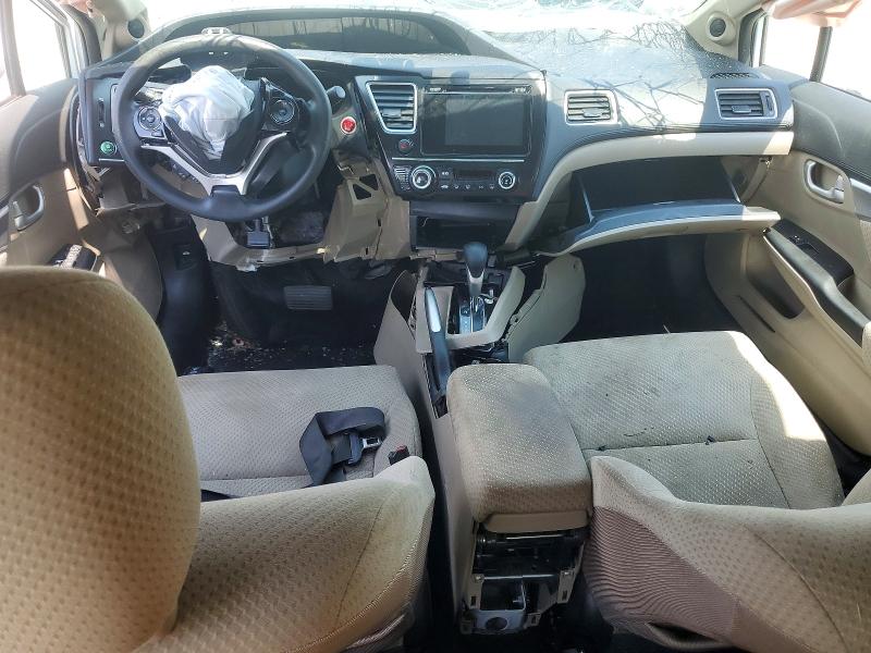 2015 Honda Civic VIN 19XFB4F28FE001434 COPART salvage auction — FRONT END, Ga - Certificate Of Title, sold $275 on 2026-07-02 (photo 8)