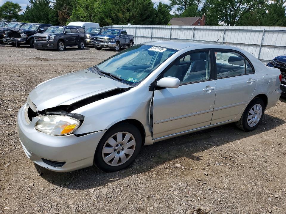 2004 Toyota Corolla VIN JTDBR38E042024048 COPART salvage auction — FRONT END, Md - Cert Of Salvage > 75% Damage, sold $1,250 on 2026-07-27 (photo 1)