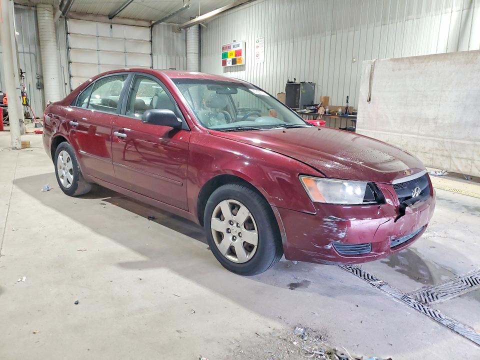 2008 Hyundai Sonata VIN 5NPET46C08H370188 COPART salvage auction — FRONT END, PA - CERTIFICATE OF SALVAGE, sold $375 on 2026-07-02 (photo 4)
