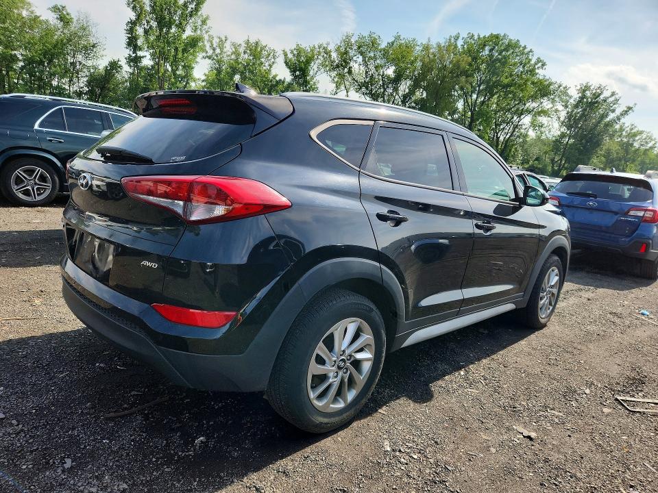 2018 Hyundai Tucson VIN KM8J3CA44JU651328 COPART salvage auction — FRONT END, CT - CERT OF TITLE-SALVAGE, sold $1,800 on 2026-07-24 (photo 3)