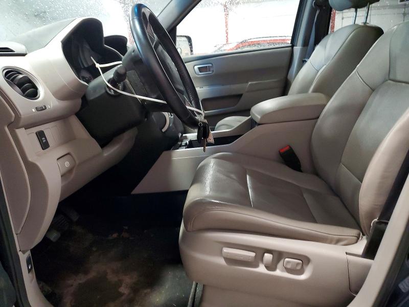 2011 Honda Pilot VIN 5FNYF4H58BB019795 COPART salvage auction — MINOR DENT/SCRATCHES, Vt - Certificate Of Title, sold $2,200 on 2026-07-02 (photo 7)