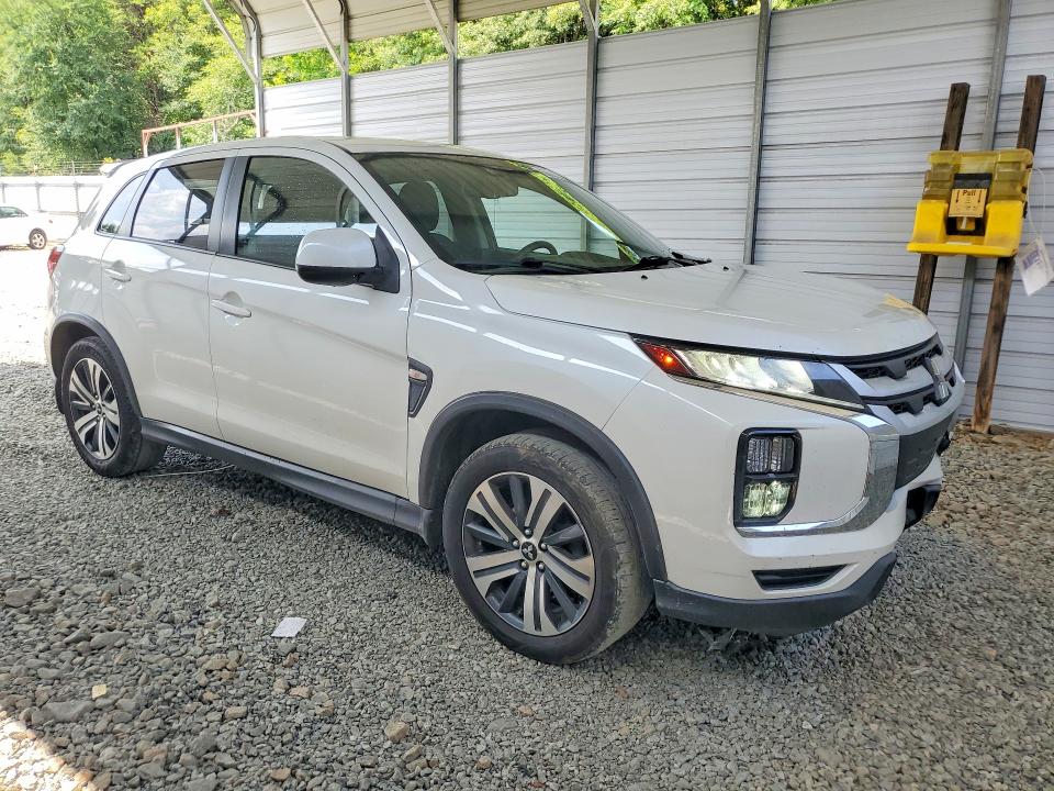 2021 Mitsubishi Outlander VIN JA4ARUAU0MU032085 COPART salvage auction — FRONT END, CT, sold $2,850 on 2026-07-23 (photo 4)