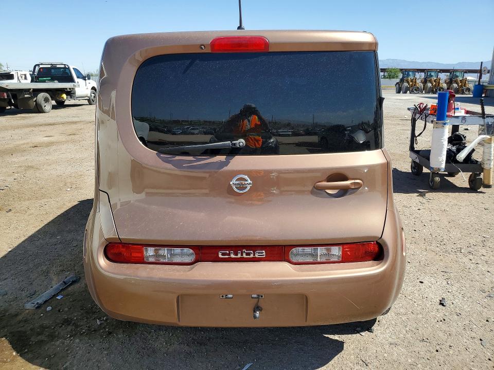 2011 Nissan Cube VIN JN8AZ2KR9BT206120 COPART salvage auction — FRONT END, AZ - CERT OF TITLE - SALVAGE, sold $575 on 2026-07-24 (photo 6)