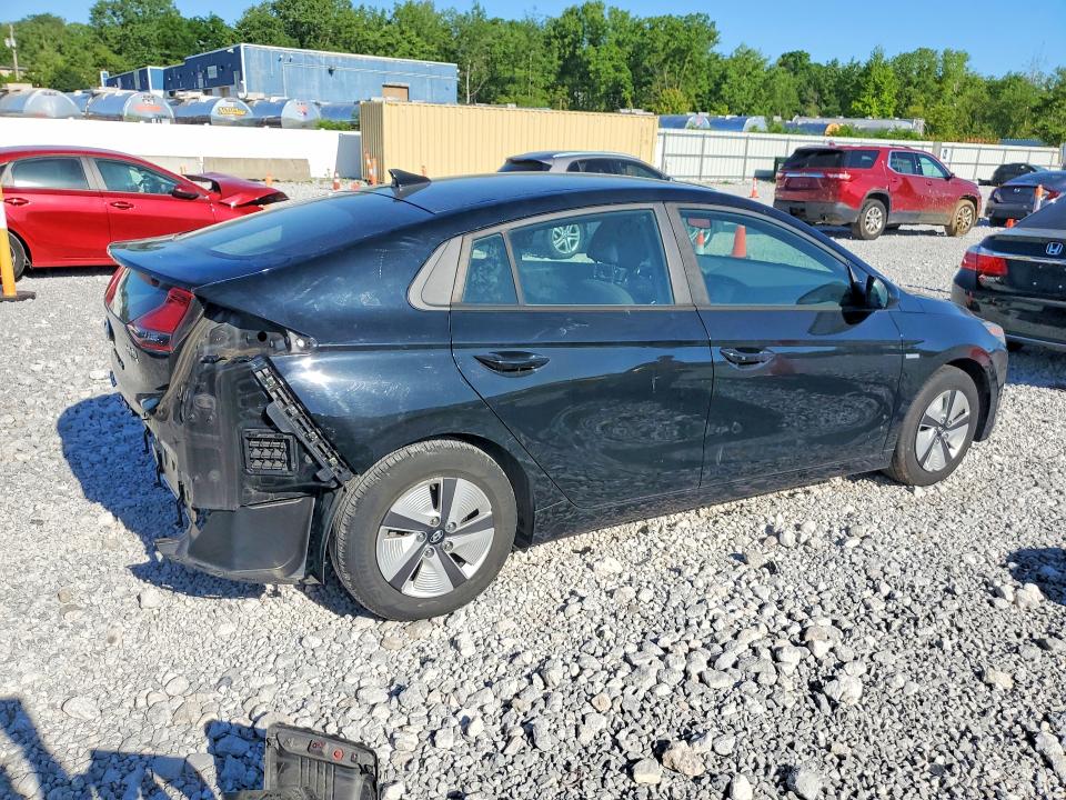 2018 Hyundai Ioniq VIN KMHC65LC1JU075777 COPART salvage auction — REAR END, Tn - Salvage Certificate, sold $3,100 on 2026-07-10 (photo 3)