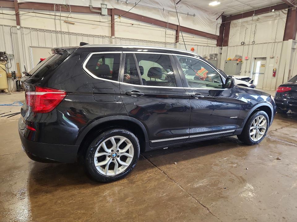 2011 BMW X3 VIN 5UXWX7C55BLL15396 COPART salvage auction — HAIL, Wi - Junked Vehicle Bill Of Sale, sold $500 on 2026-07-13 (photo 3)
