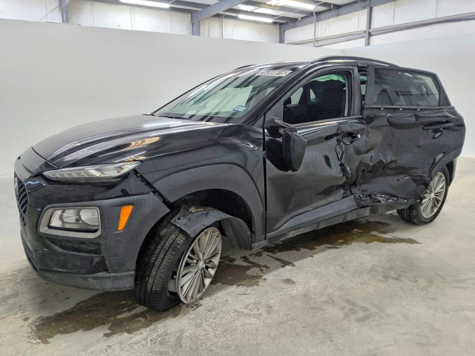 2018 Hyundai Kona VIN KM8K22AA5JU165005 COPART salvage auction — SIDE, Tx - Certificate Of Title (P), sold $1,150 on 2026-07-16 (photo 1)