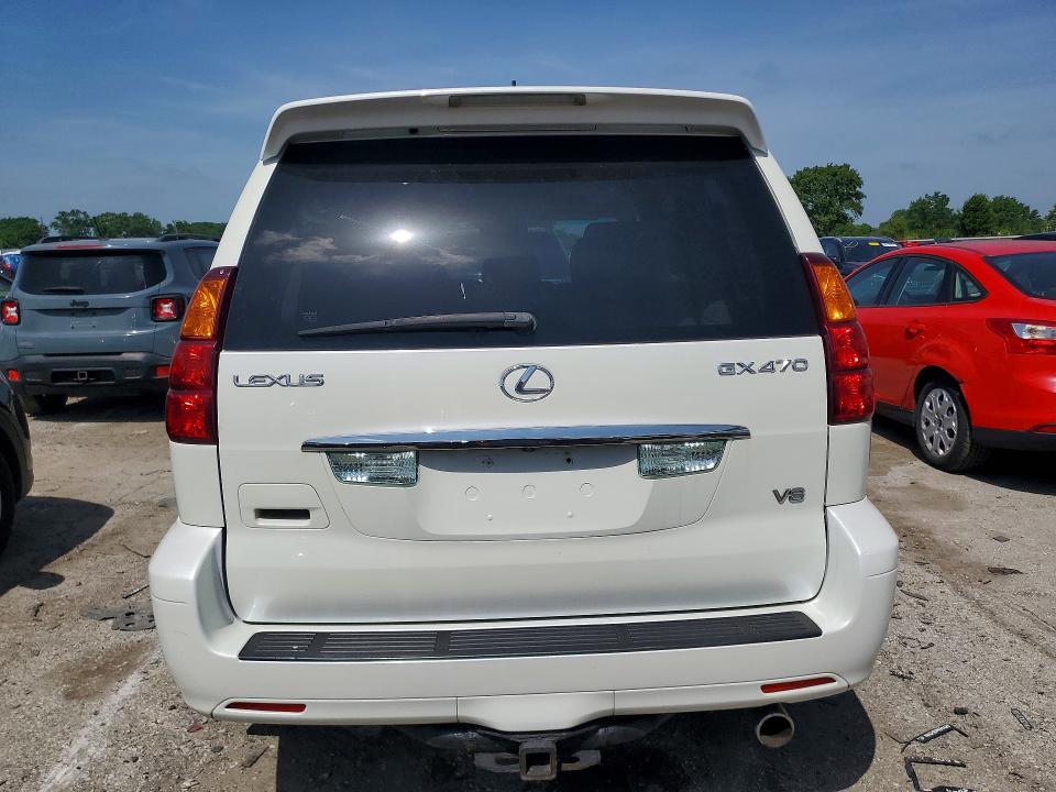 2007 Lexus Gx VIN JTJBT20X270127851 COPART salvage auction — NORMAL WEAR, Il - Salvage Certificate, sold $5,400 on 2026-07-06 (photo 6)
