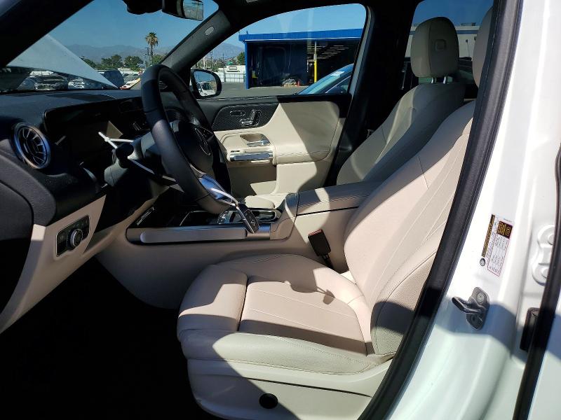 2025 Mercedes-benz Glb-class VIN W1N4M4GB7SW420481 COPART salvage auction — MINOR DENT/SCRATCHES, Ca - Dis/Dlr/Exp Only Clean Title, sold $18,200 on 2026-07-23 (photo 7)