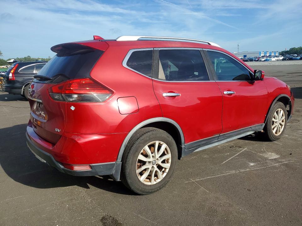 2017 Nissan Rogue VIN JN8AT2MT9HW407551 COPART salvage auction — FRONT END, IN - CERTIFICATE OF TITLE, sold $250 on 2026-07-23 (photo 3)