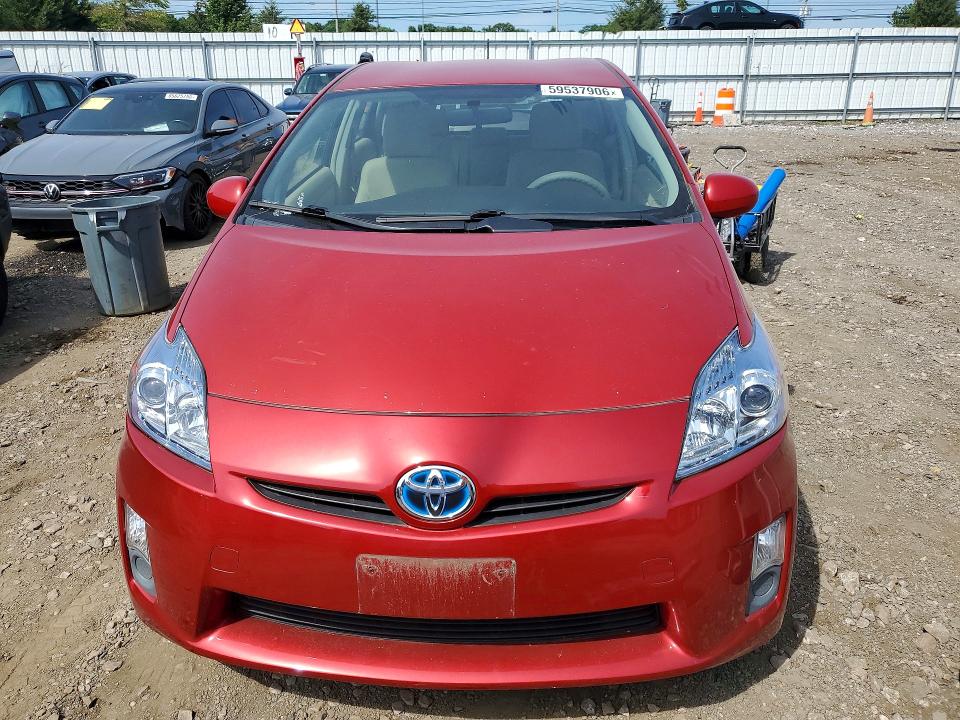 2010 Toyt Prius VIN JTDKN3DU5A1309211 COPART salvage auction — MECHANICAL, MD - CERTIFICATE OF TITLE, sold $1,350 on 2026-07-27 (photo 5)