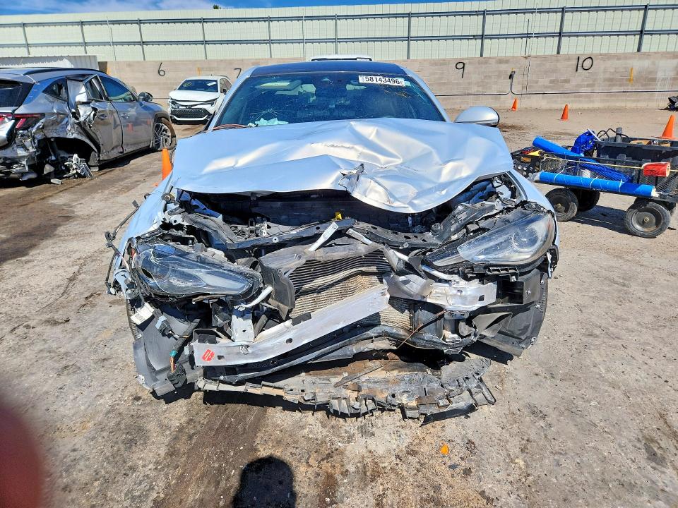 2022 Alfa romeo Giulia VIN ZARFANBN4N7666859 COPART salvage auction — FRONT END, Nm - Cert Of Title-Salvage, sold $250 on 2026-08-03 (photo 5)