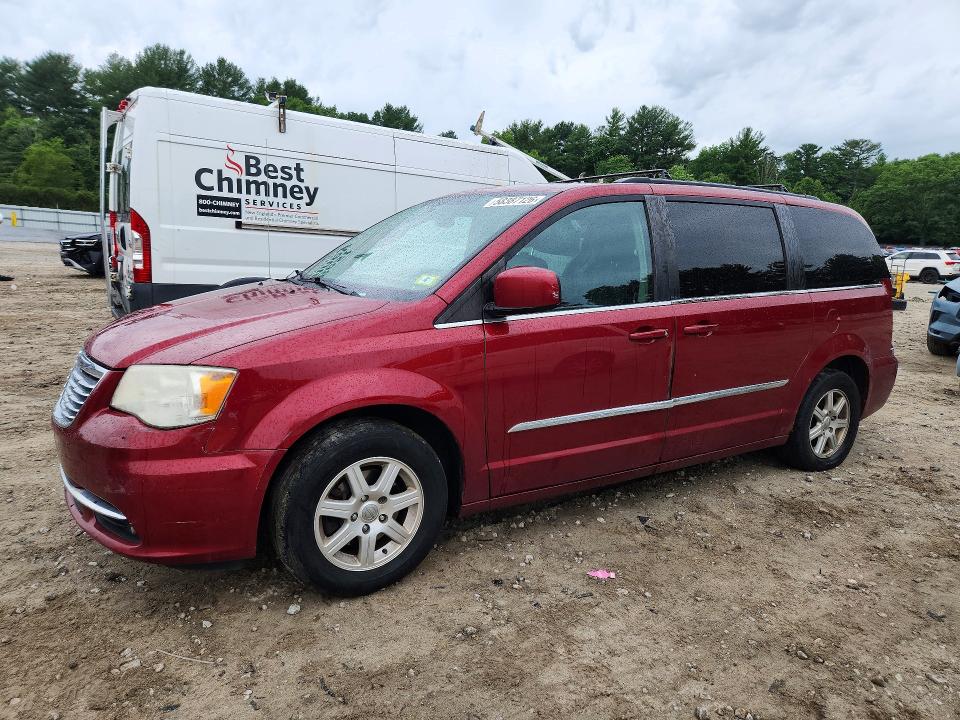 2012 Chrysler Minivan VIN 2C4RC1BG0CR233305 COPART salvage auction — MINOR DENT/SCRATCHES, Ri - Certificate Of Title, sold $450 on 2026-07-02 (photo 1)