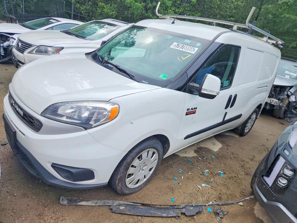 2021 Ram Promaster VIN ZFBHRFBB4M6U17654 COPART salvage auction — MECHANICAL, Va - Certificate Of Title, sold $3,400 on 2026-07-14 (photo 1)
