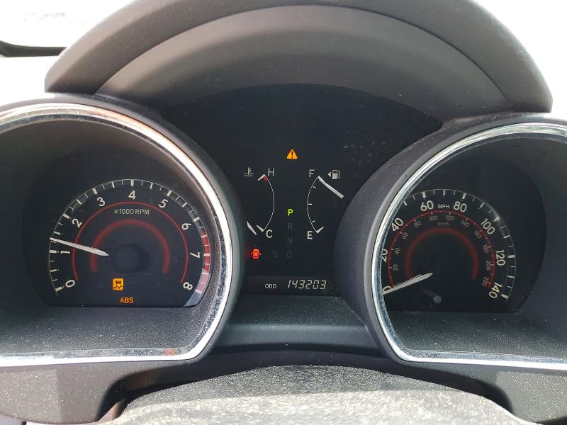 2009 Toyota Highlander VIN JTEES43A992120095 COPART salvage auction — FRONT END, Ky - Cert Of Title-Salvage, sold $1,800 on 2026-07-27 (photo 9)