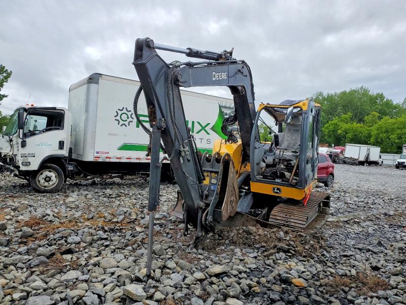 2021 John deere 75g VIN 1FF075GXCLJ017512 COPART salvage auction — ROLLOVER, NY - BILL OF SALE, sold $17,500 on 2026-07-06 (photo 2)