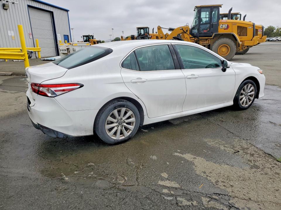 2018 Toyota Camry VIN 4T1B11HK8JU096273 COPART salvage auction — REAR END, CA - CERTIFICATE OF TITLE, sold $4,250 on 2026-07-09 (photo 3)