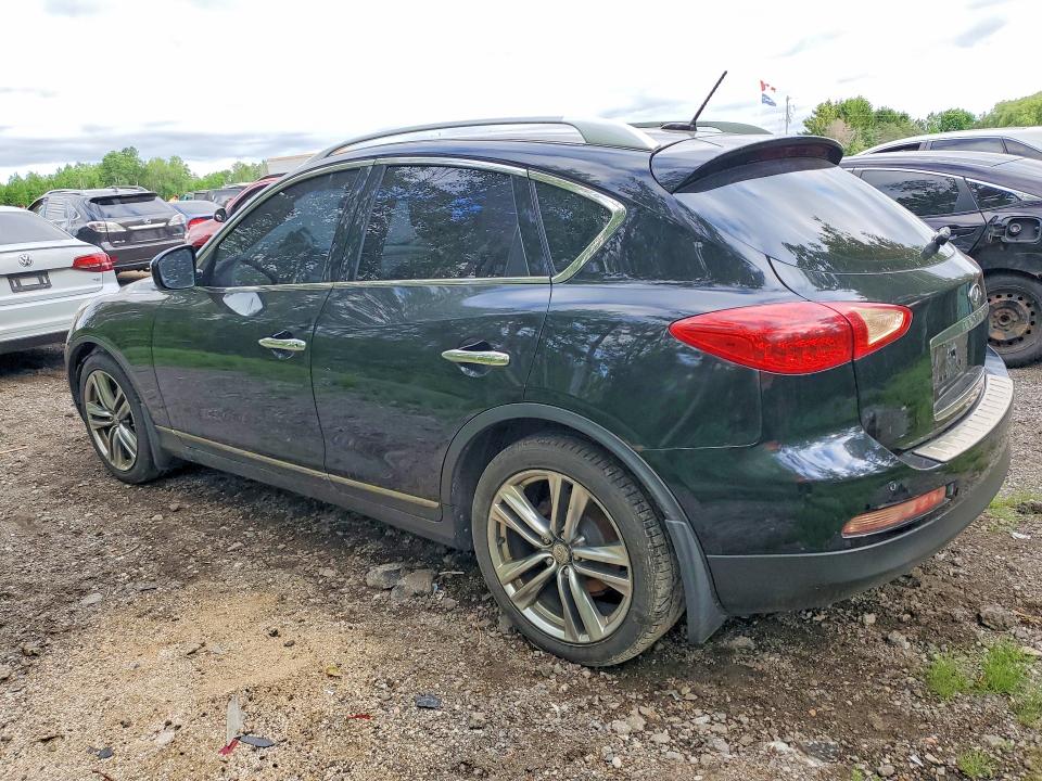 2012 Infiniti Ex35 VIN JN1AJ0HR4CM452621 COPART salvage auction — Burn Interior, ON - PERMIT IRREPAIRABLE, sold $300 on 2026-07-23 (photo 2)