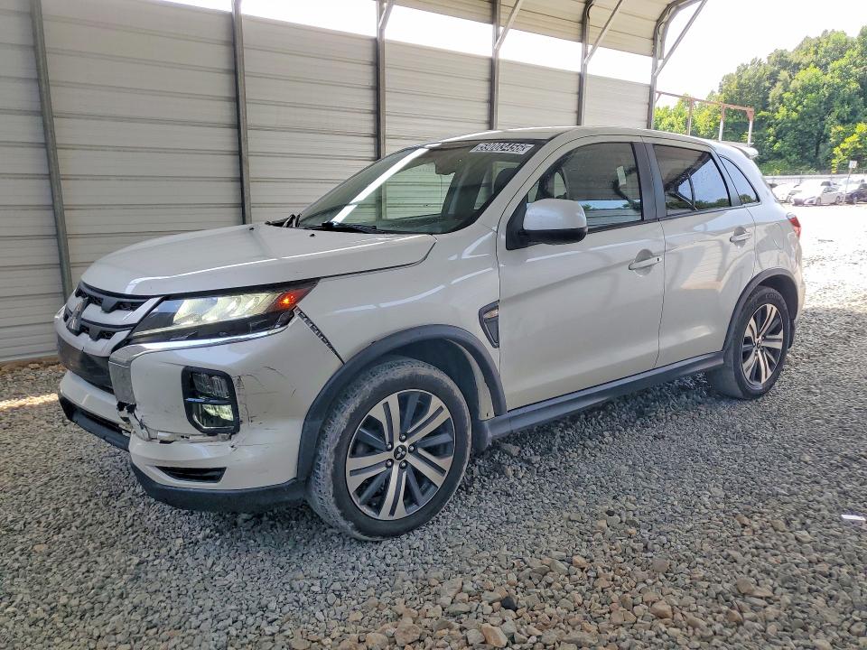 2021 Mitsubishi Outlander VIN JA4ARUAU0MU032085 COPART salvage auction — FRONT END, CT, sold $2,850 on 2026-07-23 (photo 1)
