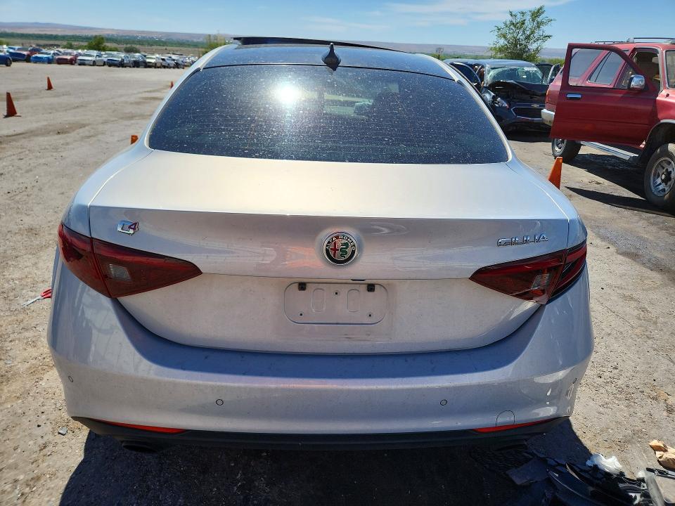 2022 Alfa romeo Giulia VIN ZARFANBN4N7666859 COPART salvage auction — FRONT END, Nm - Cert Of Title-Salvage, sold $250 on 2026-08-03 (photo 6)