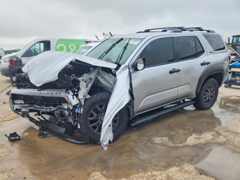 2025 Toyota 4runner VIN JTEVA5AR7S5003489 COPART salvage auction — FRONT END, Fl - Certificate Of Title, sold $11,300 on 2026-07-02 (photo 1)