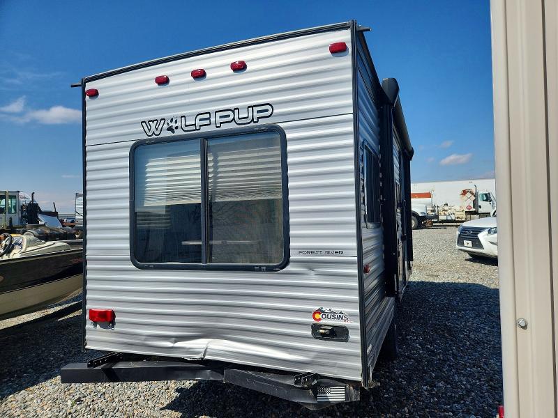 2021 Foresriver Wolf pup VIN 5ZT2CKEC0MY009351 COPART salvage auction — REAR END, PS, sold $5,700 on 2026-07-16 (photo 4)