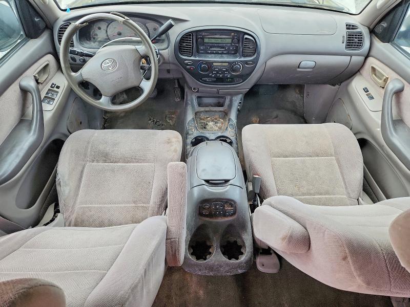 2003 Toyota Sequoia VIN 5TDZT34A93S142609 COPART salvage auction — FRONT END, Mt - Certificate Of Title, sold $525 on 2026-07-30 (photo 8)