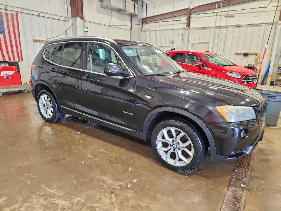 2011 BMW X3 VIN 5UXWX7C55BLL15396 COPART salvage auction — HAIL, Wi - Junked Vehicle Bill Of Sale, sold $500 on 2026-07-13 (photo 4)