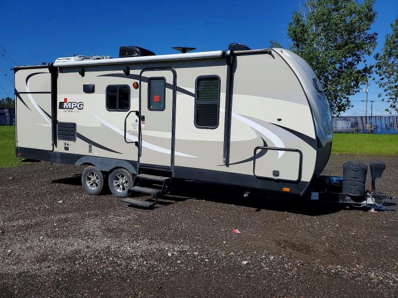 2018 Cruiser rv llc Recreation VIN 5RXHB2721J2363104 COPART salvage auction — BIOHAZARD/CHEMICAL, AB - BOS - ACTIVE, sold $10,000 on 2026-07-14 (photo 1)