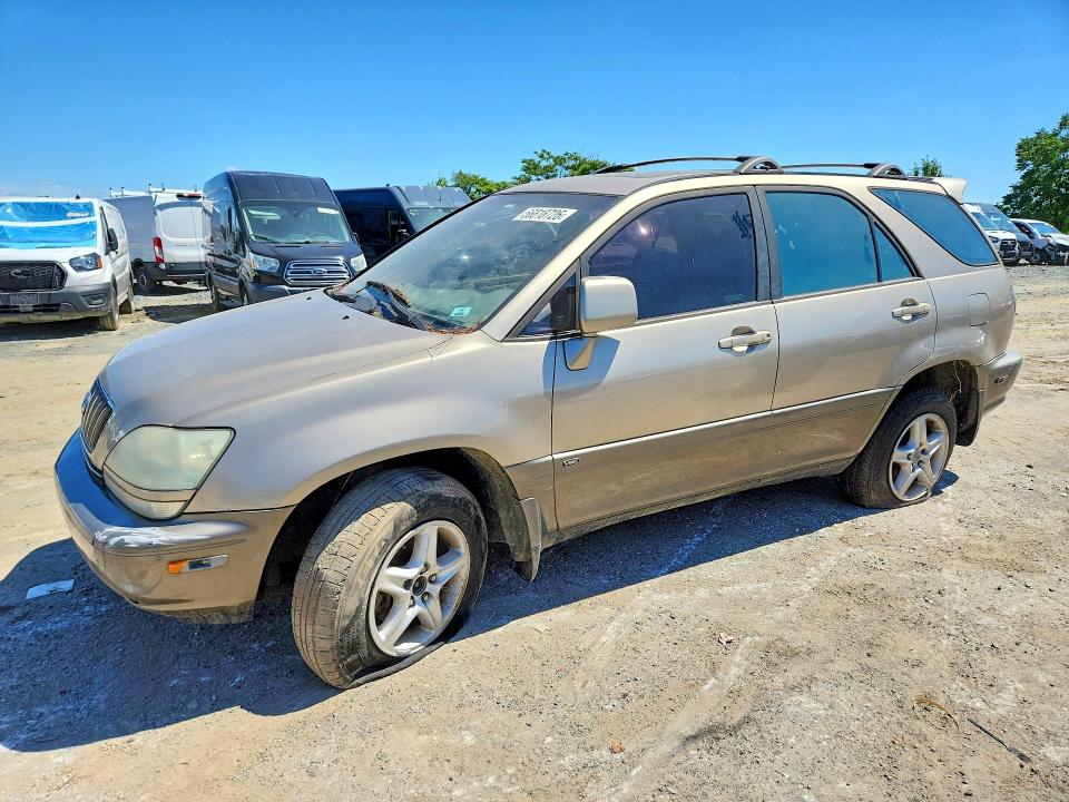 2001 Lexs Rx300 VIN JTJGF10U410110019 COPART salvage auction — MECHANICAL, GA - CERTIFICATE OF TITLE, sold $125 on 2026-07-21 (photo 1)