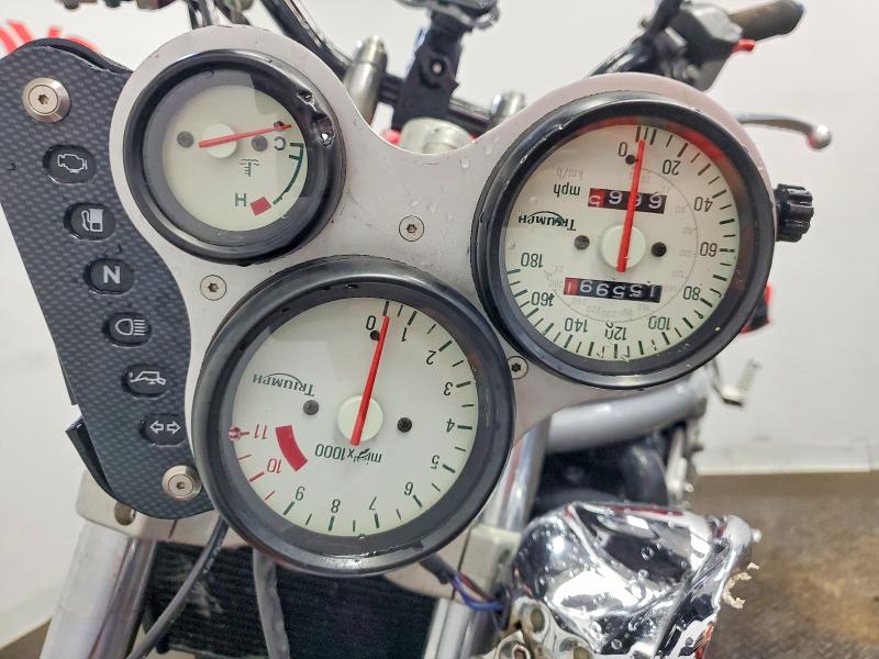 1998 Triumph motorcycle Speedtripl VIN SMT500EE3WJ056349 COPART salvage auction — SIDE, MN - CERT OF TITLE-PRIOR SALVAGE, sold $100 on 2026-07-30 (photo 7)
