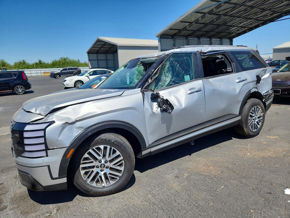 2026 Hyundai Palisade VIN KM8RLES23TU116473 COPART salvage auction — ROLLOVER, CD, sold $17,800 on 2026-07-29 (photo 1)