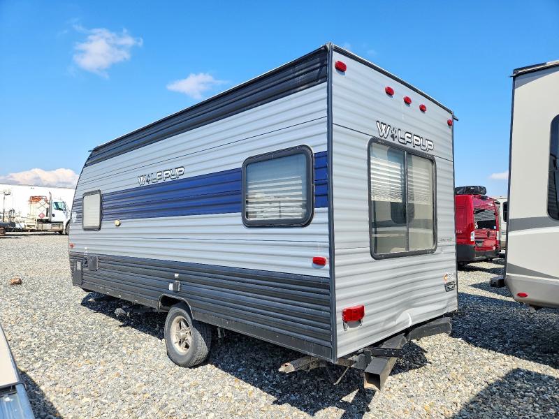 2021 Foresriver Wolf pup VIN 5ZT2CKEC0MY009351 COPART salvage auction — REAR END, PS, sold $5,700 on 2026-07-16 (photo 3)