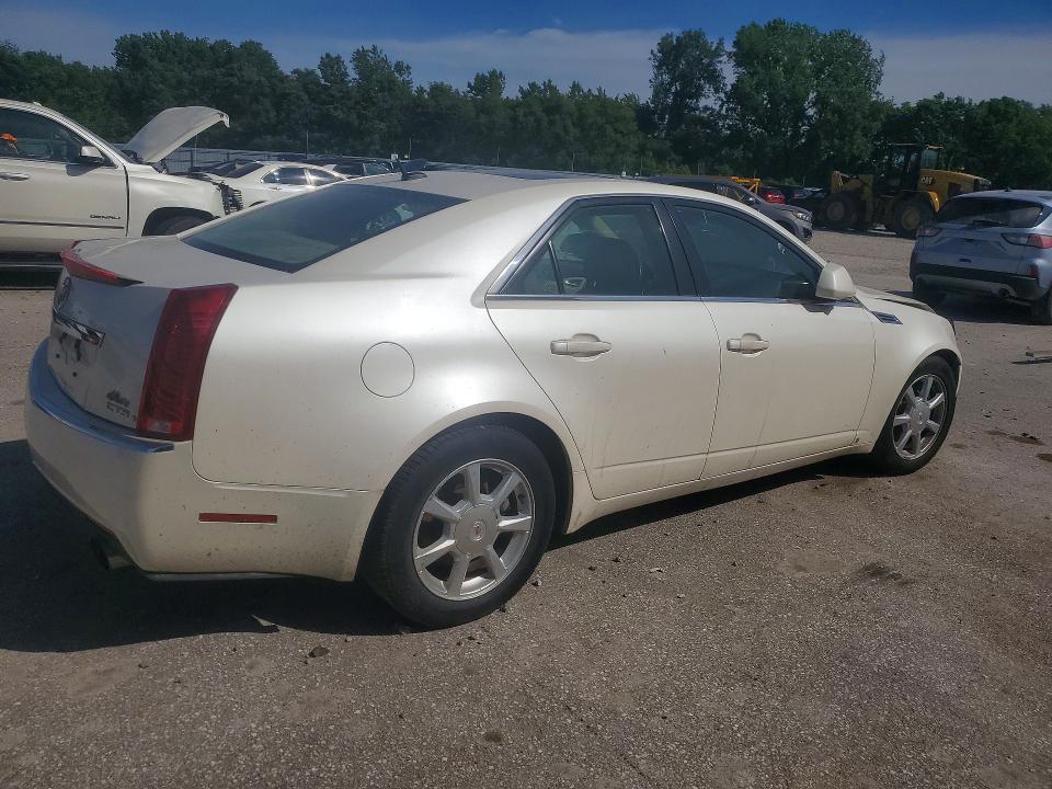 2008 Cadillac Cts VIN 1G6DS57V980138645 COPART salvage auction — FRONT END, Id - Salvage Certificate Of Title, sold $475 on 2026-07-31 (photo 3)