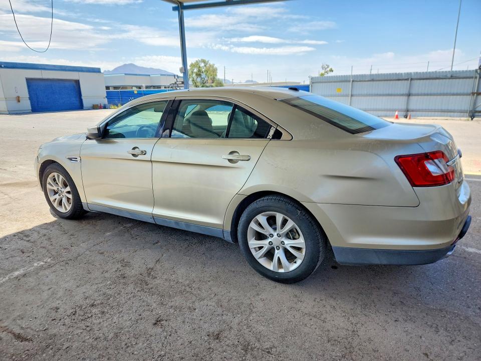 2010 Ford Taurus VIN 1FAHP2EWXAG169447 COPART salvage auction — HAIL, Tx - Certificate Of Title (P), sold $475 on 2026-07-08 (photo 2)