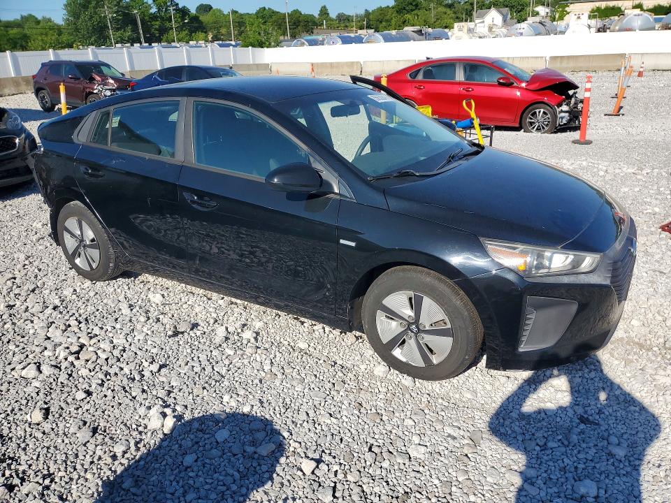 2018 Hyundai Ioniq VIN KMHC65LC1JU075777 COPART salvage auction — REAR END, Tn - Salvage Certificate, sold $3,100 on 2026-07-10 (photo 4)