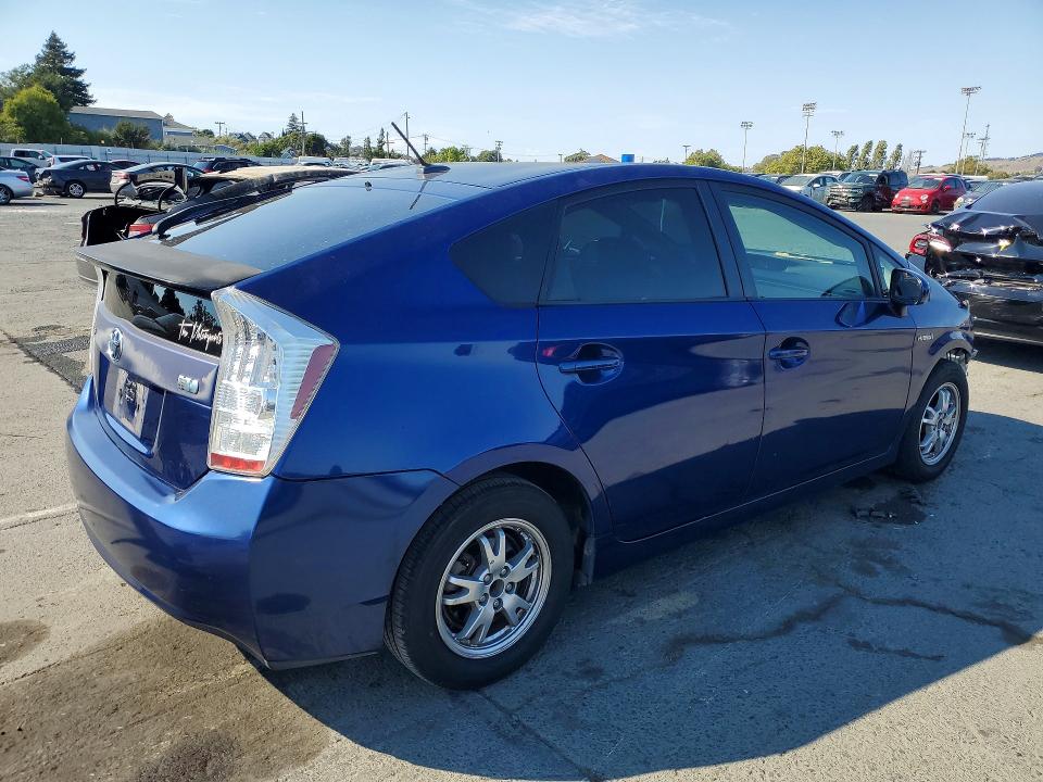 2010 Toyota Prius VIN JTDKN3DU9A0003165 COPART salvage auction — FRONT END, CA - SALVAGE CERTIFICATE, sold $1,050 on 2026-07-17 (photo 3)