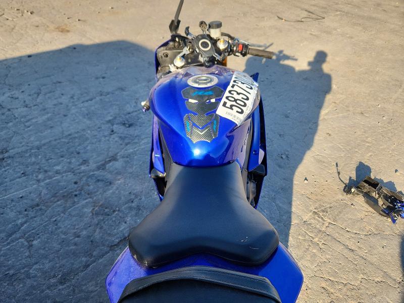 2007 Yamaha Yzf VIN JYARJ12E77A022192 COPART salvage auction — FRONT END, Ut - Salvage Certificate, sold $1,400 on 2026-07-14 (photo 6)