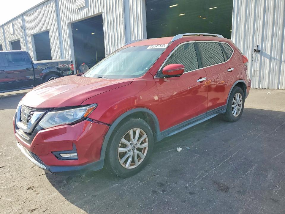 2017 Nissan Rogue VIN JN8AT2MT9HW407551 COPART salvage auction — FRONT END, IN - CERTIFICATE OF TITLE, sold $250 on 2026-07-23 (photo 1)